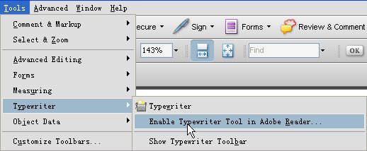 TypeWriter Tool